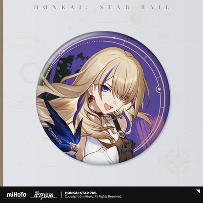 Honkai: Star Rail Invitation From The Stellar Series Tinplate Badge