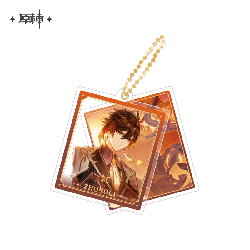 Genshin Impact Event Artwork Series Acrylic Pendant