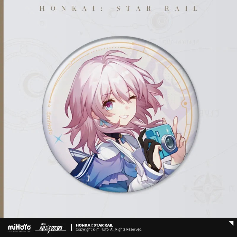 Honkai: Star Rail Invitation From The Stellar Series Tinplate Badge