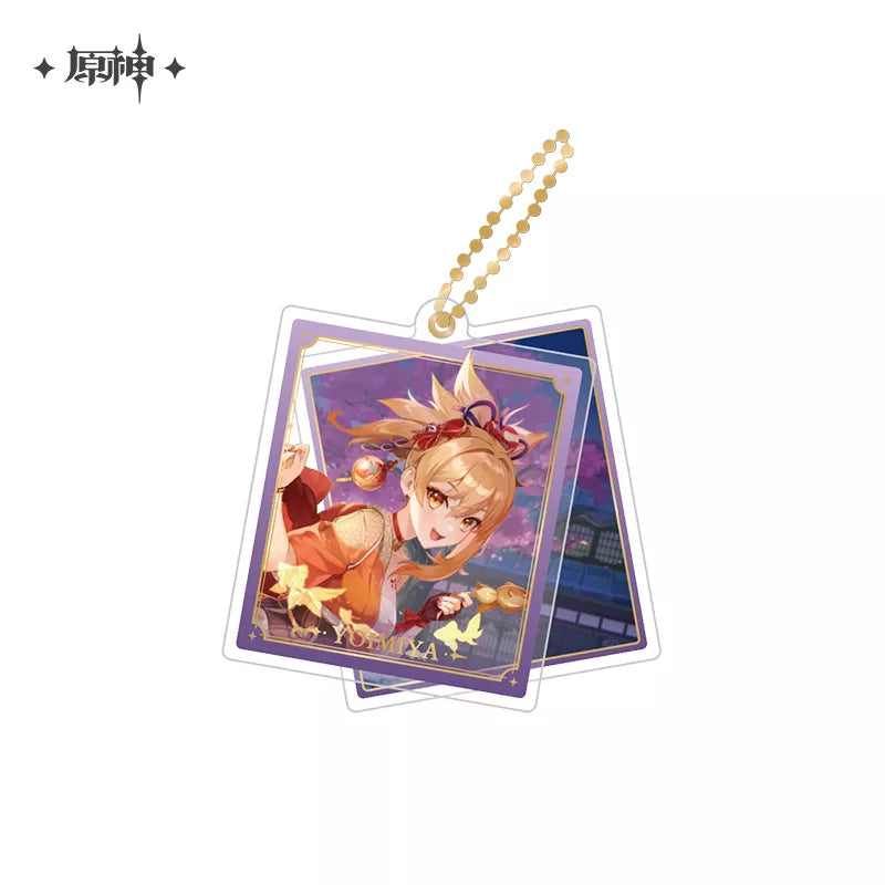 Genshin Impact Event Artwork Series Acrylic Pendant