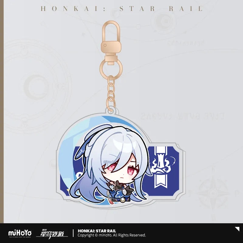 Honkai: Star Rail Pom-Pom Exhibition Series Vol.1 Acrylic Keychain