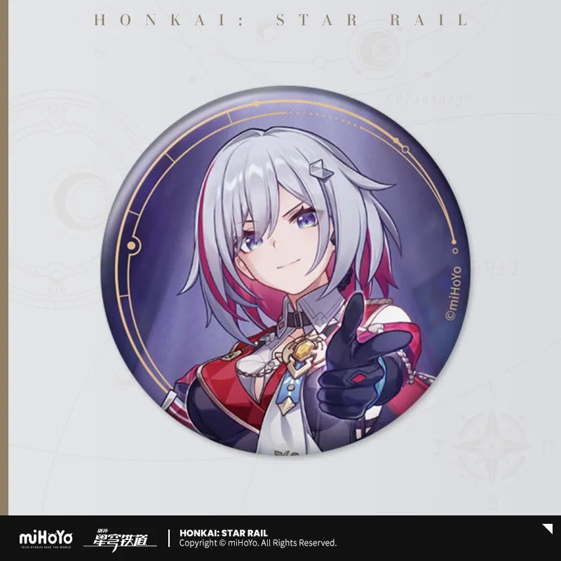 Honkai: Star Rail Invitation From The Stellar Series Tinplate Badge