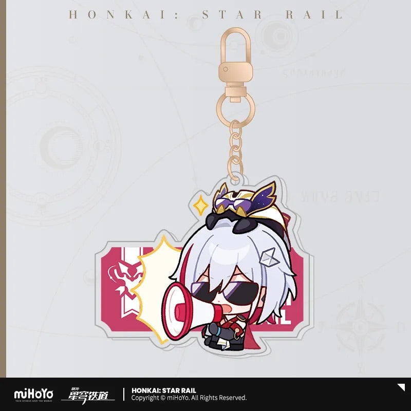 Honkai: Star Rail Pom-Pom Exhibition Series Vol.1 Acrylic Keychain