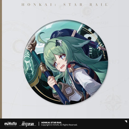 Honkai: Star Rail Invitation From The Stellar Series Tinplate Badge