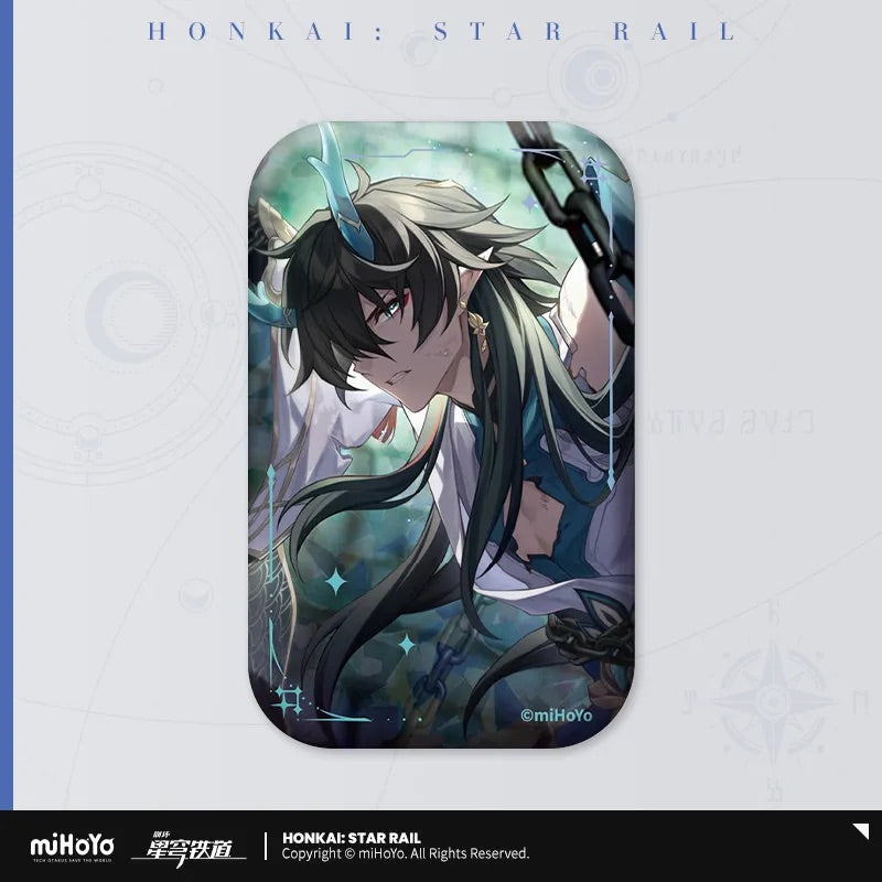 Honkai: Star Rail Light Cone Series Rectangular Tinplate Badge