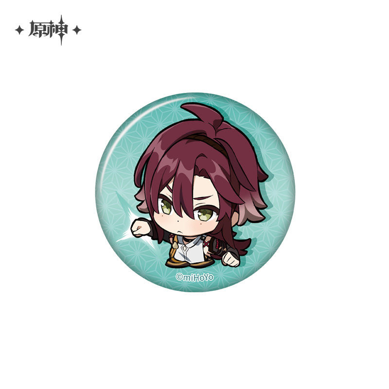 Genshin Impact Chibi Character Series Badge Vol.2