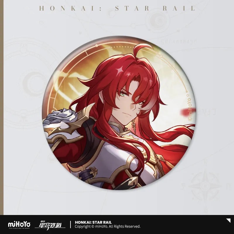 Honkai: Star Rail Invitation From The Stellar Series Tinplate Badge