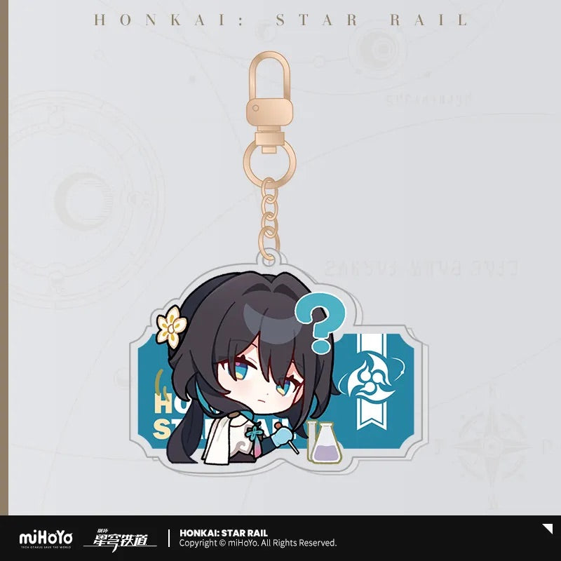 Honkai: Star Rail Pom-Pom Exhibition Series Vol.1 Acrylic Keychain