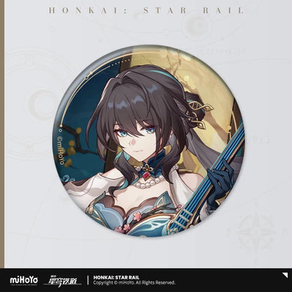 Honkai: Star Rail Invitation From The Stellar Series Tinplate Badge