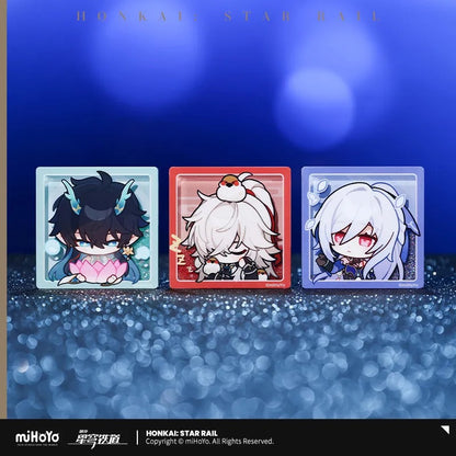 Honkai: Star Rail Pom-Pom Exhibition Series  Refrigerator Magnet