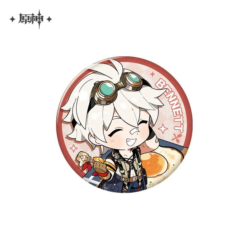Genshin Impact Delicious Party Theme Series Badge