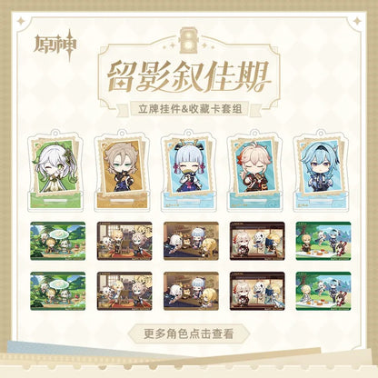 Capturing the Good Times Series Stand Keychain& Collection Card
