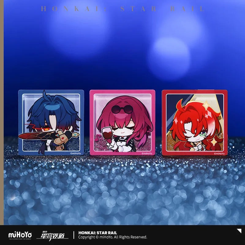 Honkai: Star Rail Pom-Pom Exhibition Series  Refrigerator Magnet