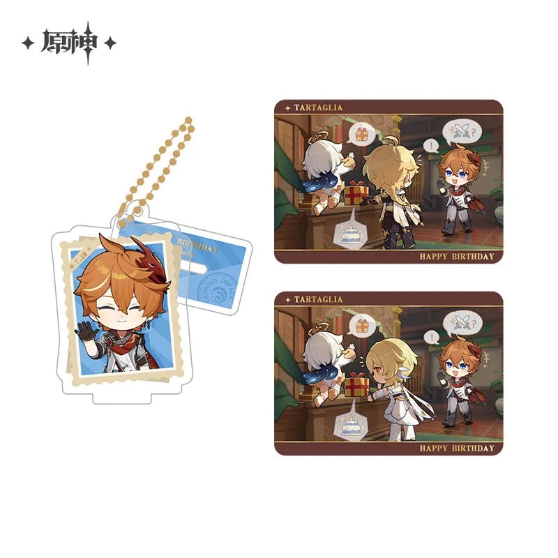 Capturing the Good Times Series Stand Keychain& Collection Card