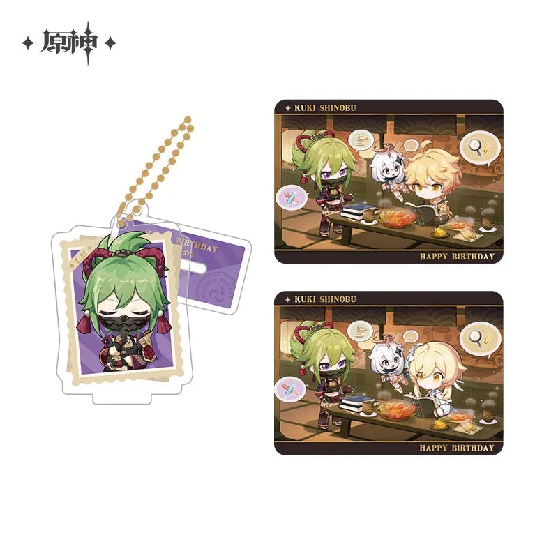 Capturing the Good Times Series Stand Keychain& Collection Card