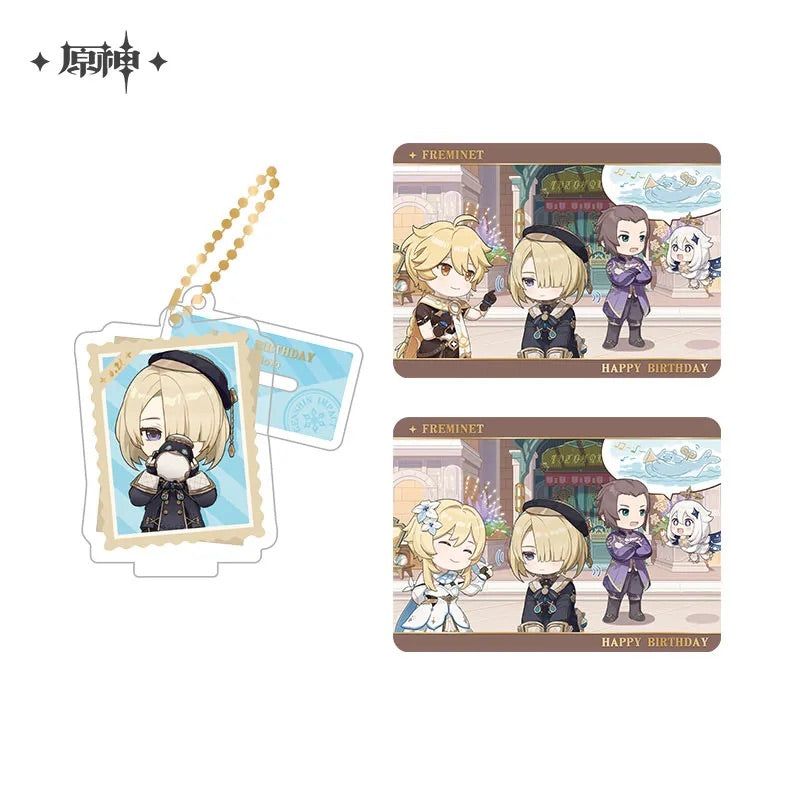 Capturing the Good Times Series Stand Keychain& Collection Card