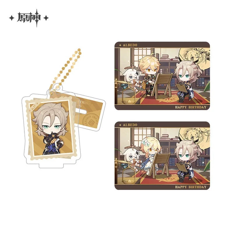 Capturing the Good Times Series Stand Keychain& Collection Card