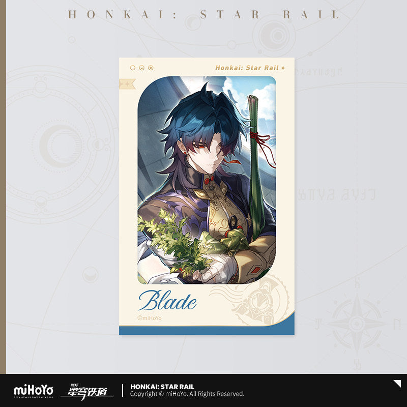 Honkai: Star Rail Starry Sea Celebration Series Faux Film Cards