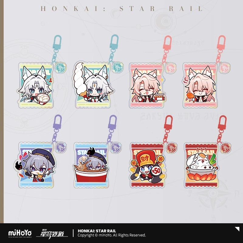 Honkai: Star Rail x KFC 2025 Series Chibi Emoji Acrylic Pendant
