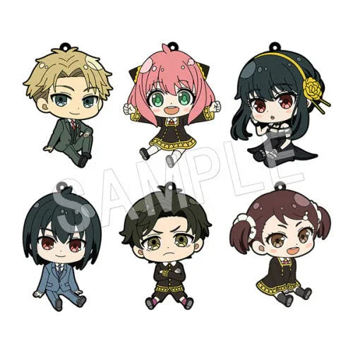 Petanko Rubber Strap Mystery Box Spy x Family Random One ACG Go Anime www.acg-go.com Mystery Box