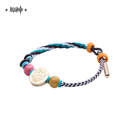 Character Impression Beaded Braided Bracelet