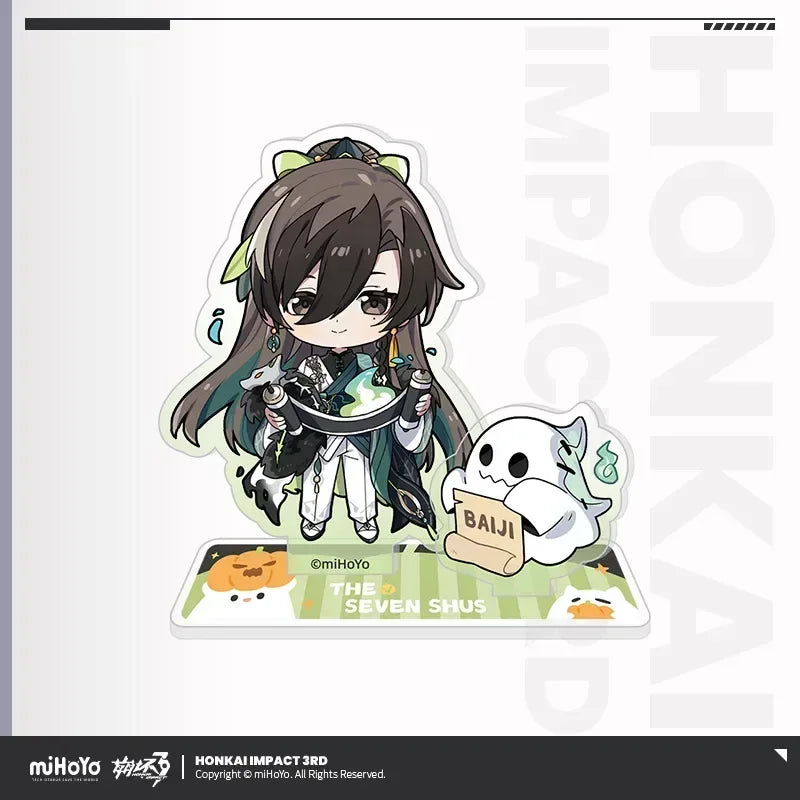 Honkai Impact 3rd The Seven Shus Night of Encounters Series Chibi Acrylic Stand Baiji ACG Go Anime www.acg-go.com Ajita, Baiji, Honkai Impact 3rd, Lantern, Litost, Serapeum, Songque, Stand, Thelema