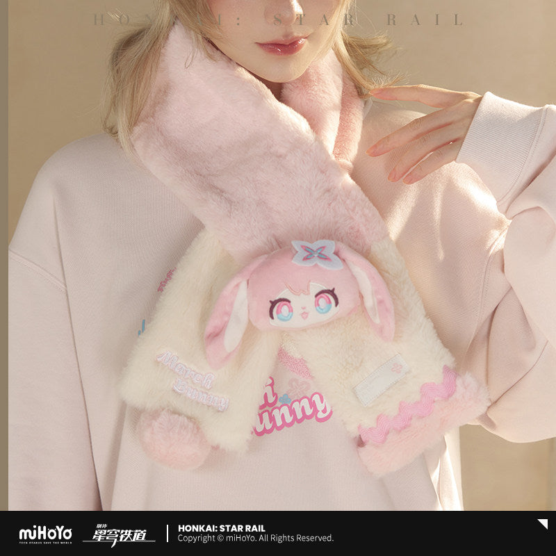 Honkai: Star Rail Fluffy Across the Blue Series Plush Scarf