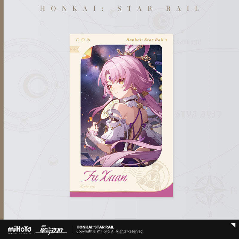 Honkai: Star Rail Starry Sea Celebration Series Faux Film Cards