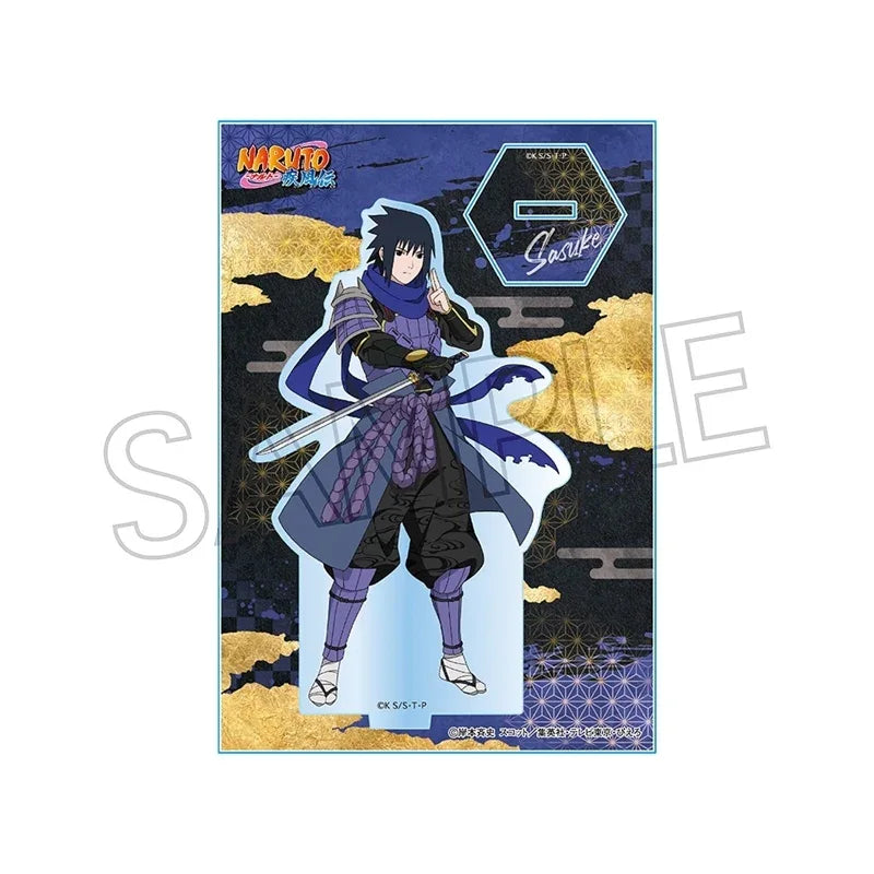 Ninja Warrior Series Acrylic Stand Naruto Shippuden Sasuke Uchiha ACG Go Anime www.acg-go.com Hinata Hyūga, Itachi Uchiha, Kakashi Hatake, Minato Namikaze, Naruto Uzumaki, Naruto: Shippuden, Sakura Haruno, Sasuke Uchiha, Standee
