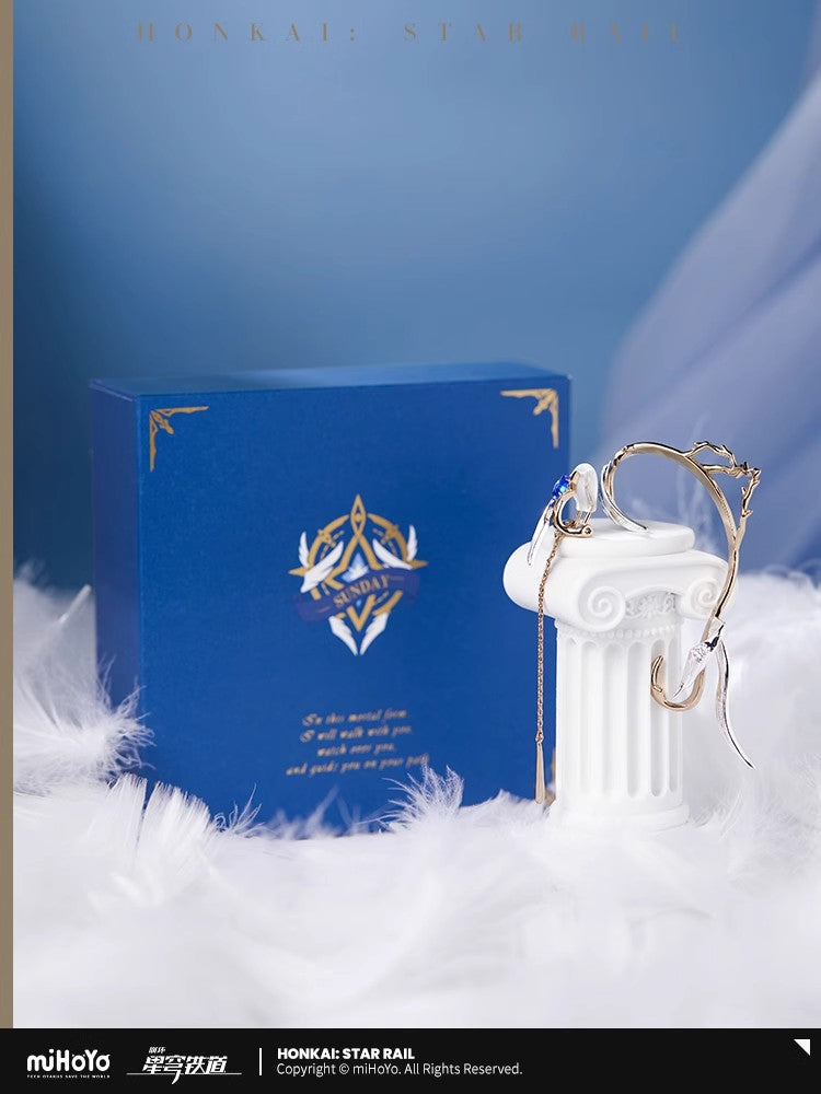 Sunday Theme Impression Series Ear Clips