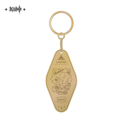 Go Camping Series Metal Pendant