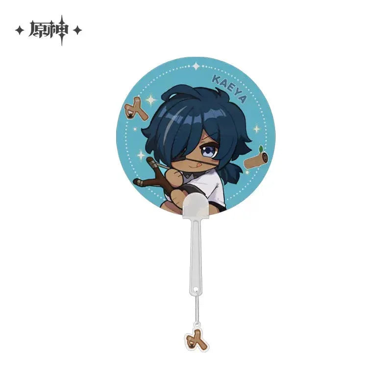 Children's Dreams and Treasures Theme Series Round Fan Genshin Impact (Not For Sale) Kaeya ACG Go Anime www.acg-go.com Gift, Kaeya