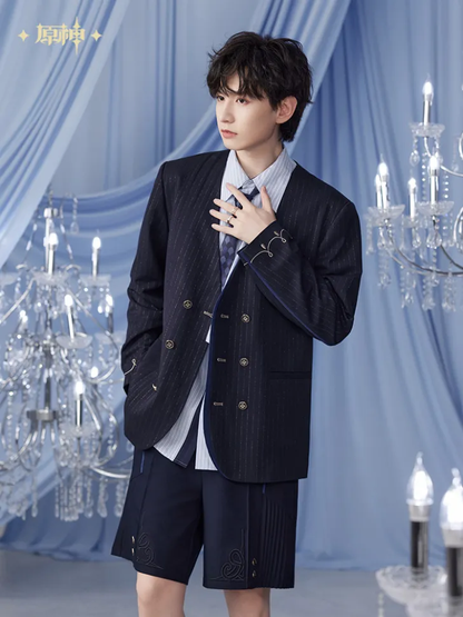 Furina Theme Impression Series Collarless Casual Jacket