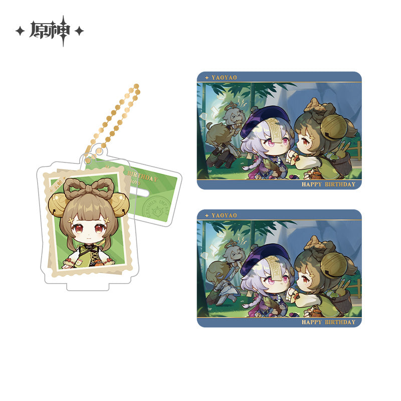 Capturing the Good Times Series Stand Keychain& Collection Card