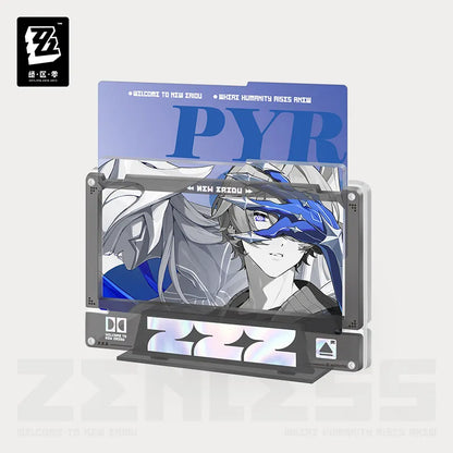 Zenless Zone Zero Mindscape Cinema Series Proxy/Phaethon Compliance Authority Framed Acrylic Insert Set