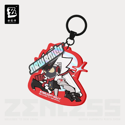 Zenless Zone Zero New Eridu Series Cunning Hares Chibi Acrylic Keychain