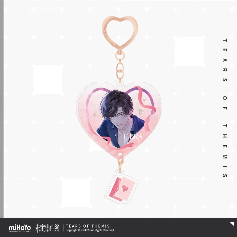 Forever Desire Series Heart Acrylic Keychain