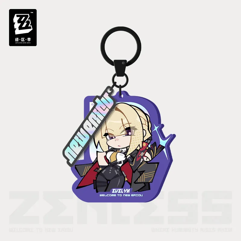 New Eridu Series Stars of Lyra Chibi Acrylic Keychain