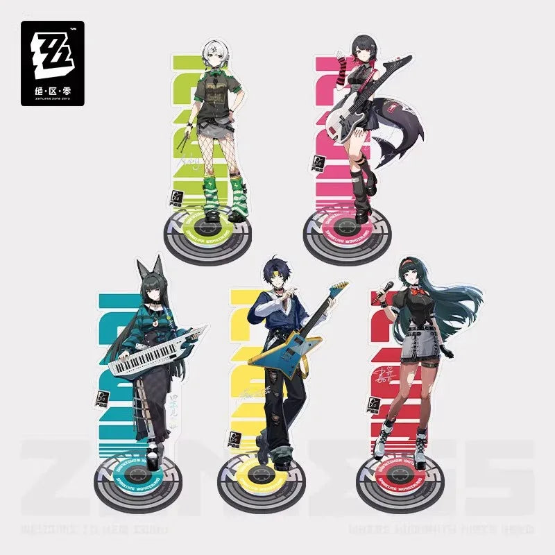 Sparkling Wonderland Series Rotating Acrylic Stand Zenless Zone Zero Ellen Joe ACG Go Anime www.acg-go.com Anby Demara, Asaba Harumasa, Astra Yao, Ellen Joe, Hoshimi Miyabi, Stand, Zenless Zone Zero