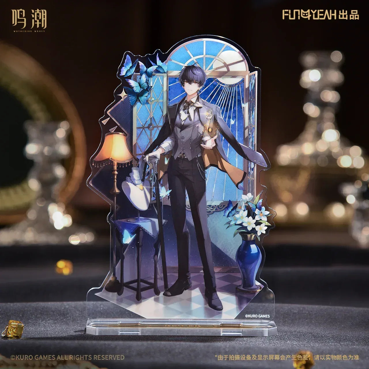 Wuthering Waves Velvet Flux Series Acrylic Stand Male Rover ACG Go Anime www.acg-go.com Brant, Carlotta, Female Rover, Male Rover, Phoebe, Stand