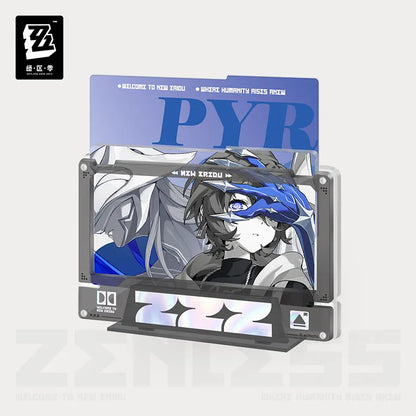 Zenless Zone Zero Mindscape Cinema Series Proxy/Phaethon Compliance Authority Framed Acrylic Insert Set