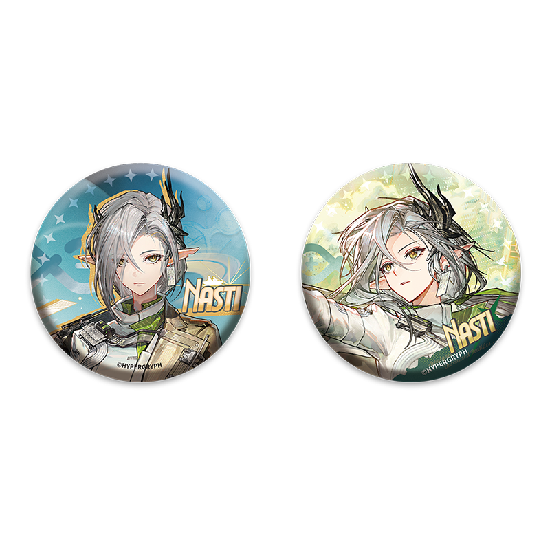 Character Badge Set (Nasti) Arknights