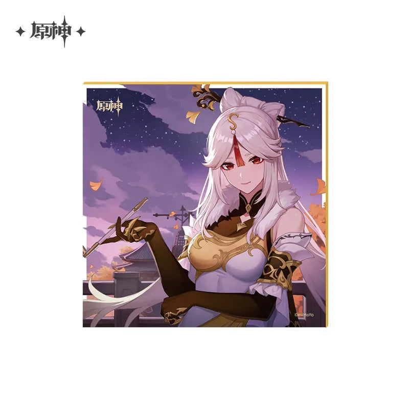 Genshin Impact The Day of Destiny Series Shikishi