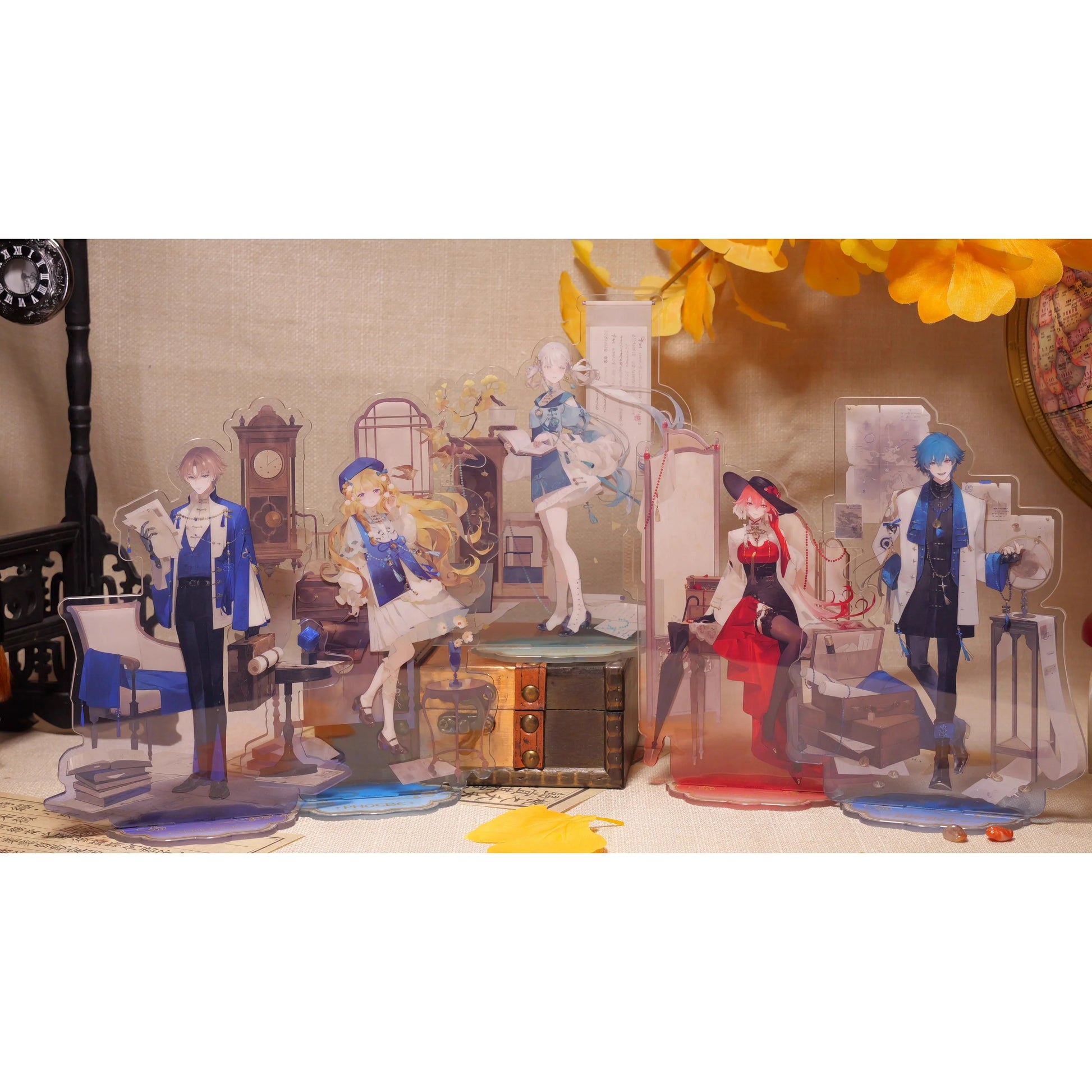 Wuthering Waves x Animate Dreamlike Shadow Series Merch Acrylic Stand / Changli ACG Go Anime www.acg-go.com Art Decor, Badge, Brant, Changli, Jinhsi, Pendant & Keychain, Phoebe, Stand, Wuthering Waves, Xiangli Yao