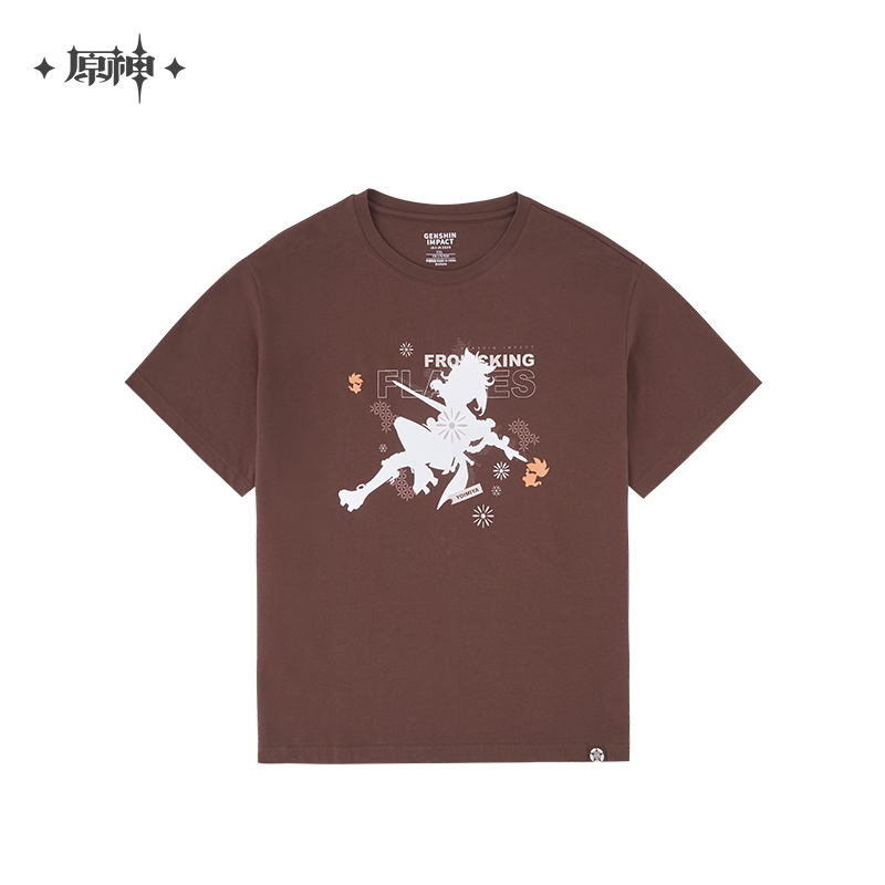 Genshin Impact Yoimiya Frolicking Flames T-shirt