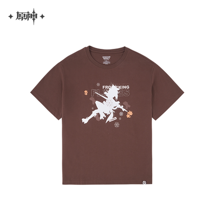 Genshin Impact Yoimiya Frolicking Flames T-shirt
