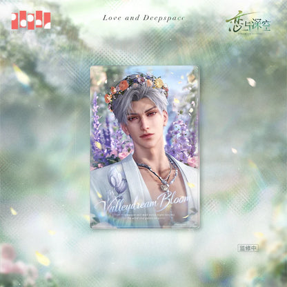 Love and Deepspace Spring and Flowers Series Floral Silhouette Acrylic Shikishi Cardboard