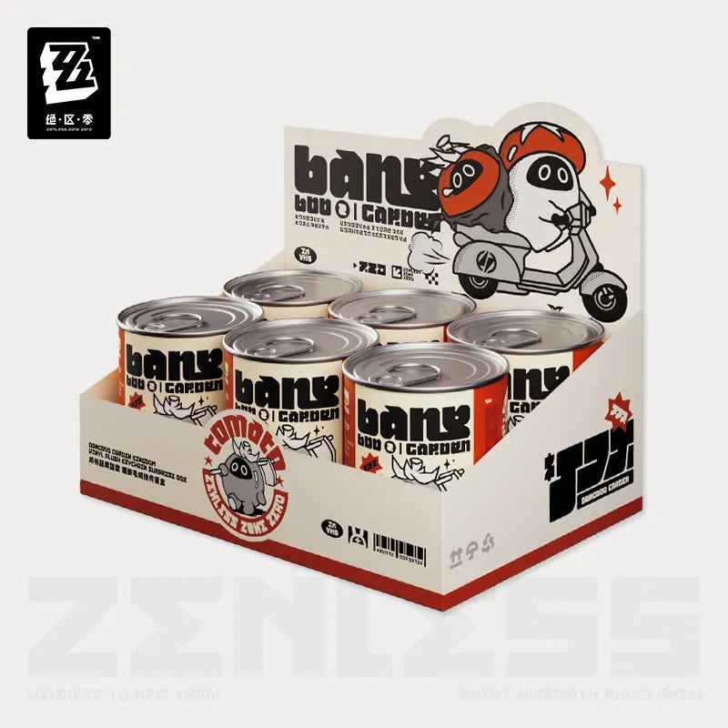 Zenless Zone Zero Bangboo Garden Kingdom Series Vinyl Plush Keychain Mystery Box