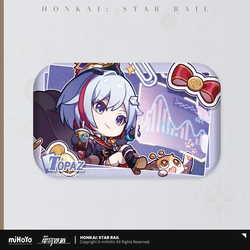 Honkai: Star Rail Pom-Pom Photo Album Series Badge