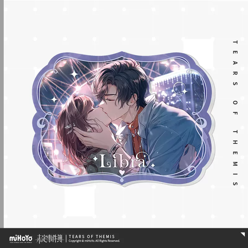 Tears of Themis 4th Anniversary Series Acrylic Badge